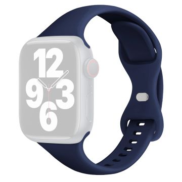 Apple Watch Series 41mm / 40mm / 38mm klockarmband silikonarmband - Midnattsblå