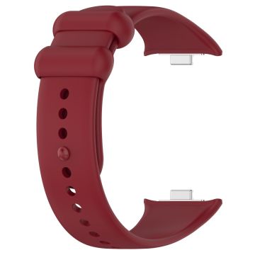 Xiaomi Redmi Watch 4 / Smart Band 8 Pro Silikon klockarmband Justerbart band - Vinröd