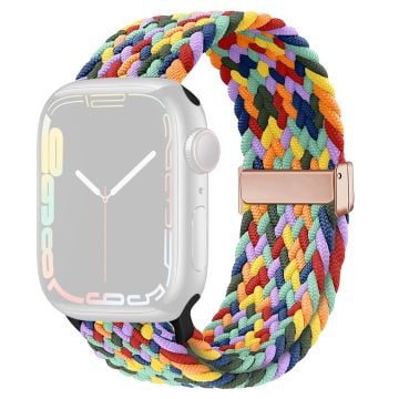 Apple Watch Series 41mm / 40mm / 38mm Nylon Rem Rembyte - W-Form Färgstark