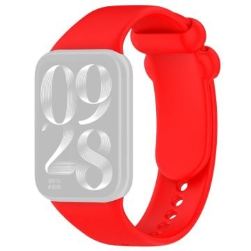 Xiaomi Smart Band 8 Pro Klockarmband Justerbart Silikonarmband Ersättning - Röd