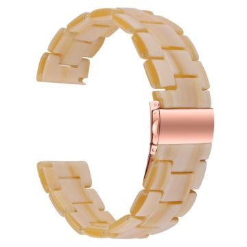Donerton Resin Watch Band Vattentätt smart klockarmband - Elfenben