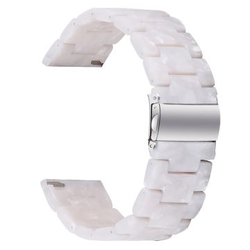 Donerton Resin Watch Band Vattentätt smart klockarmband - Pärlvit