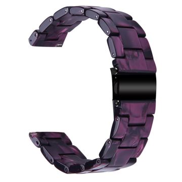 Donerton Resin Watch Band Vattentätt smart klockarmband - Lila