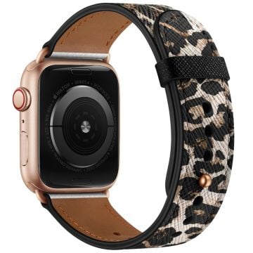 Apple Watch Series 41mm - 40mm - 38mm Universalarmband - Leopard