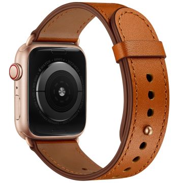 Apple Watch Series 41mm - 40mm - 38mm Universalarmband - Brun + Brun