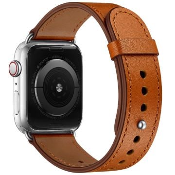 Apple Watch Series 41mm - 40mm - 38mm Universalarmband - Brun + Brun