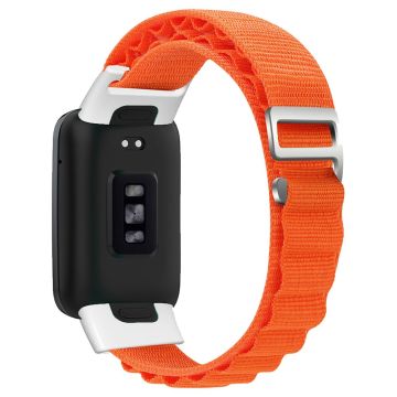 KALEBOL KLB-GSNL-001 Xiaomi Mi Band 7 Pro Nylonband Mjukt ersättningsarmband för klocka - Orange