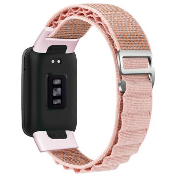 KALEBOL KLB-GSNL-001 Xiaomi Mi Band 7 Pro Nylonband Mjukt ersättningsarmband för klocka - Rosa