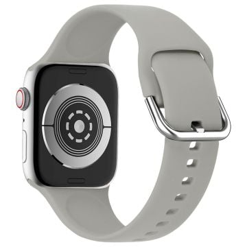 KALEBOL Apple Watch Series 41mm - 40mm - 38mm Universal klockarmband i silikon - Grå