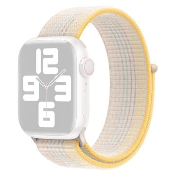 KALEBOL Apple Watch Series 41mm - 40mm - 38mm Universal Nylon Loop klockarmband - Flerfärgad + Stjärnljus