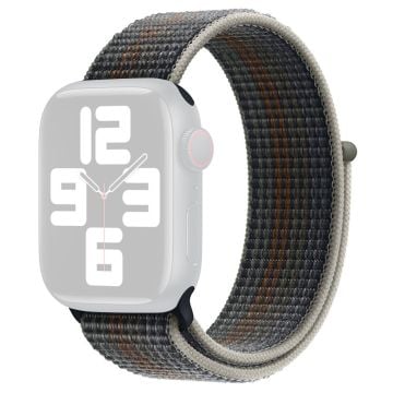 KALEBOL Apple Watch Series 41mm - 40mm - 38mm Universal Nylon Loop klockarmband - Midnatt