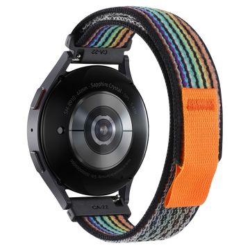 KALEBOL KLB-YJNLHH-001 Samsung Galaxy Watch3 45mm / Huawei Watch GT4 46mm Armband Sportrem 22mm - Svart Regnbåge