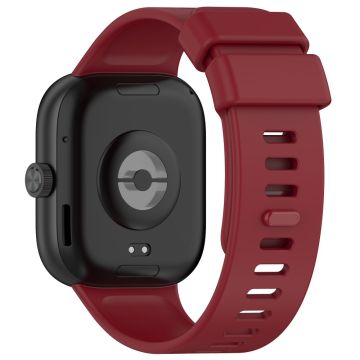 Xiaomi Redmi Watch 4 / Smart Band 8 Pro Smartwatch Band Ersättning Silikonrem - Vinröd