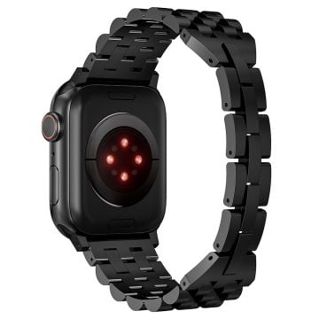 Apple Watch Series 41mm - 40mm - 38mm Universal metallklockarmband - Svart