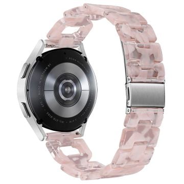 Huami Amazfit Youth Edition 20 mm smart klockarmband D-Shape armband i harts klockarmband - Ljusrosa