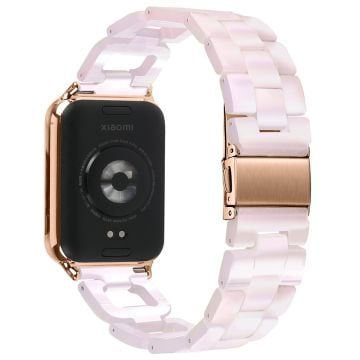 Xiaomi Smart Band 8 Pro Smart Watch D-Shape Strap Resin Bracelet Klockarmband Replacement - Sjöjungfru Rosa