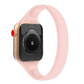 Apple Watch Series 41mm - 40mm - 38mm Silikonarmband, Storlek: XS - [Efter_Last_Dash]