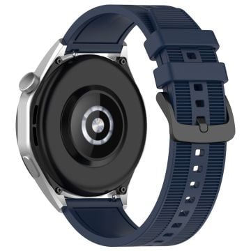 Huawei Watch GT 4 / Garmin Venu 2 Klockarmband 22mm Mjukt silikonarmband - Marinblå