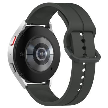 Samsung Galaxy Watch3 45mm / Huawei Watch GT 4 46mm Klockarmband 22mm Silikonarmband - Mörkgrå