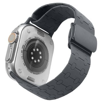 Apple Watch Series 41mm - 40mm - 38mm klockarmband i flytande silikon - Grå