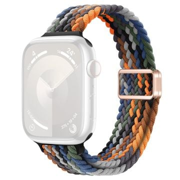 Apple Watch Series 49mm - 45mm - 44mm - 42mm Klockarmband Flätat nylonband - Camo Flerfärgad