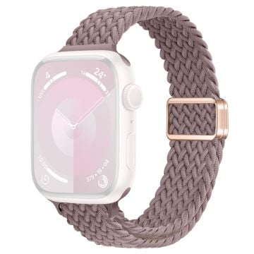 Apple Watch Series 41mm - 40mm - 38mm Klockarmband med magnetiskt spänne - Rökig Lila