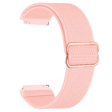 Samsung Galaxy Watch3 45mm / Huawei Watch GT 4 46mm Nylon Klockarmband 22mm Ersättningsarmband - Rosa