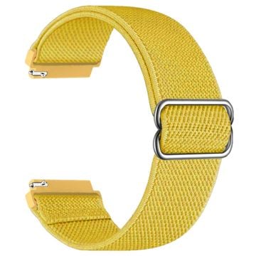 Samsung Galaxy Watch3 45mm / Huawei Watch GT 4 46mm Nylon Klockarmband 22mm Ersättningsarmband - Gul