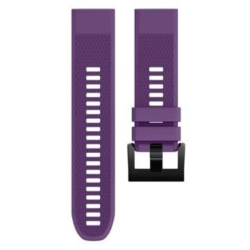 KALEBOL KLB-SJLWGJ-001 Garmin QuickFit 22 mm handledsband Justerbart silikonband - Lila