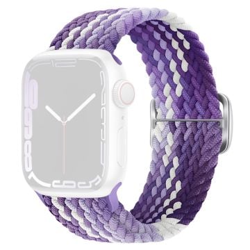 KALEBOL KLB - BZNL - 001 Apple Watch Series 41mm - 40mm - 38mm Nylon klockarmband - Lila