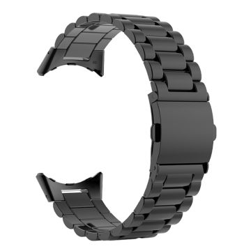 KALEBOL KLB-SZBXG-001 För Google Pixel Watch / Watch 2 Klockarmband i rostfritt stål - Svart