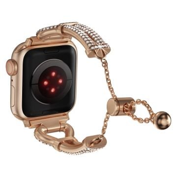 Justerbart armband i legering Apple Watch Series 49mm - 45mm - 44mm - 42mm - Roséguld