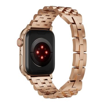 Apple Watch Series 41mm - 40mm - 38mm 5-Bead metallarmband - Roséguld