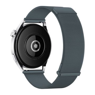 Samsung Galaxy Watch6 Classic / Watch6 klockarmband 20mm Milanese Mesh Magnetic Armband - Grå