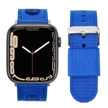 Apple Watch Series 41mm - 40mm - 38mm Nylon Watch Band Waterproof Replacement Strap - Dark Blue