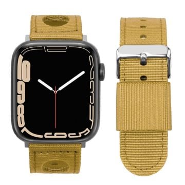 Apple Watch Series 41mm - 40mm - 38mm Nylon Watch Band Waterproof Replacement Strap - Gold