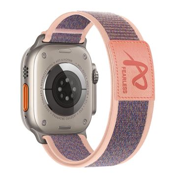 Apple Watch Series 41mm - 40mm - 38mm Wrist Strap Nylon Watch Band - Pink