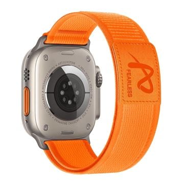 Apple Watch Series 41mm - 40mm - 38mm Wrist Strap Nylon Watch Band - Orange