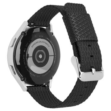 Huawei Watch GT 3 42mm / Watch GT 3 Pro 43mm Wrist Strap 20mm Texture Nylon Watch Strap - Black / Grid