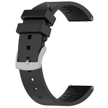 Garmin Vivoactive 5 / Venu 2 Plus Replacement Watch Strap 20mm Fluorubber Wrist band  - Black