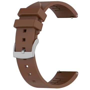 Garmin Vivoactive 5 / Venu 2 Plus Replacement Watch Strap 20mm Fluorubber Wrist band  - Brown