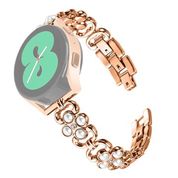 Metal band Huami Amazfit Cheetah Pro Four Leaf Clover Adjustable Stainless Steel Watch band  - Rose Gold