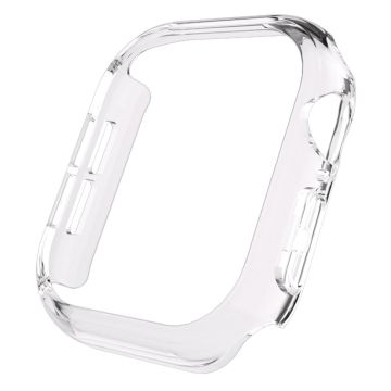 Apple Watch Series 10 46 mm fodral matt, ihåligt, hårt, stötskyddande klockskydd - Transparent