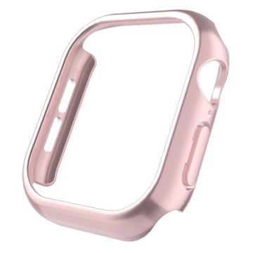 Apple Watch Series 10 46 mm fodral matt, ihåligt, hårt, stötskyddande klockskydd - Roséguld