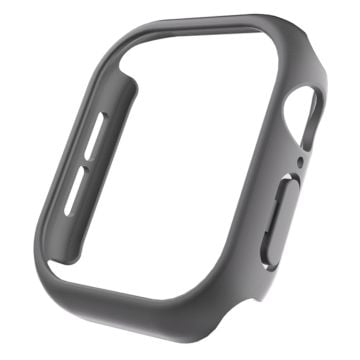 Apple Watch Series 10 46 mm fodral matt, ihåligt, hårt, stötskyddande klockskydd - Rymdgrå