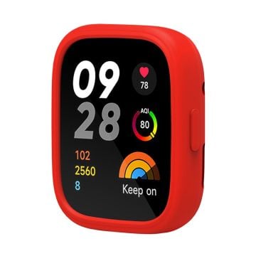 Xiaomi Redmi Watch 3 Silikonfodral Smart Watch Skyddsfodral Skydd - Röd