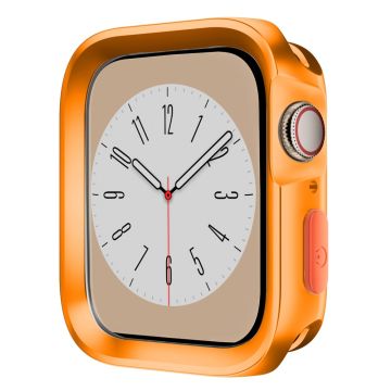 Apple Watch Series 9 / 8 / 7 41mm Skyddsfodral Anti-drop Half Cover Flexibel klockram - Orange