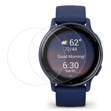 2-pack Garmin vivoactive 5 Skärmskydd Reptåligt Mjuk Flexibel Klockfilm