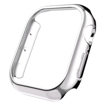 Apple Watch Series 10 46mm Fodral Galvaniserat ihåligt hårt stötskyddande klockskydd - Silver