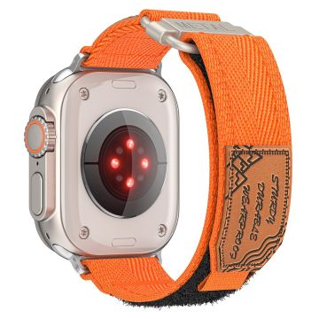 Apple Watch 41mm / 40mm / 38mm Nylon klockarmband Andningsbart klockarmband - Orange